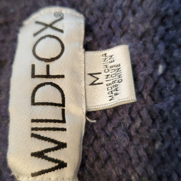 Wildfox After Party sweater wool blend size Medium - Picture 5 of 6